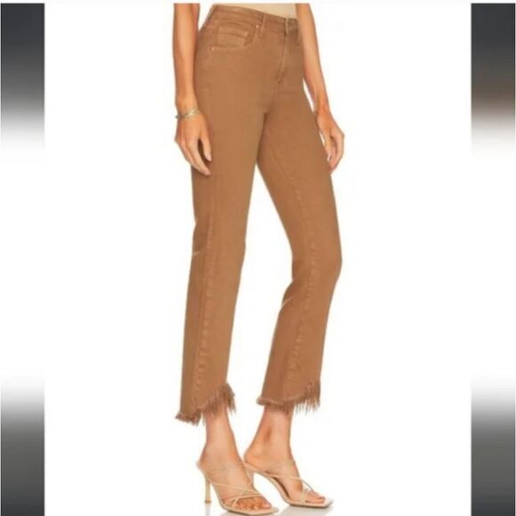 Johnathan Simkhai River Coffee Brown Denim 28 - Picture 12 of 12